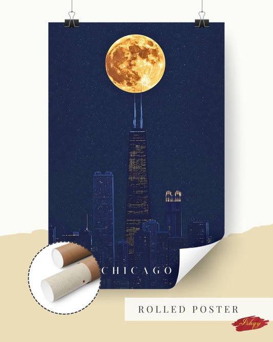 Moon Over Chicago - IshqyBusiness