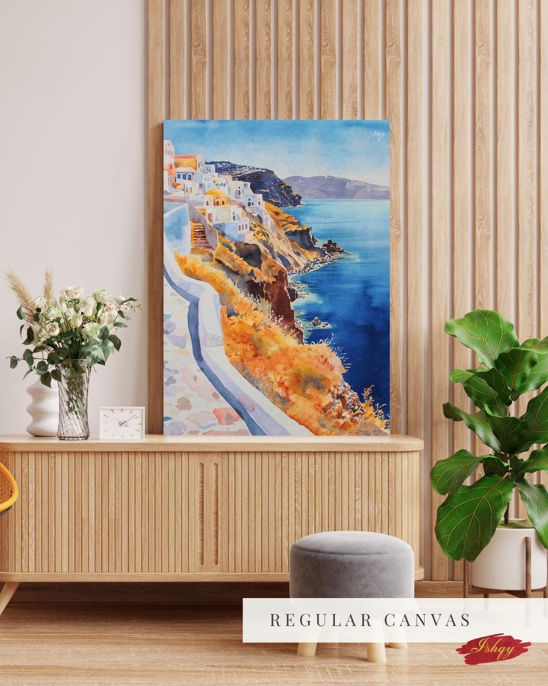 Santorini Serenity - IshqyBusiness