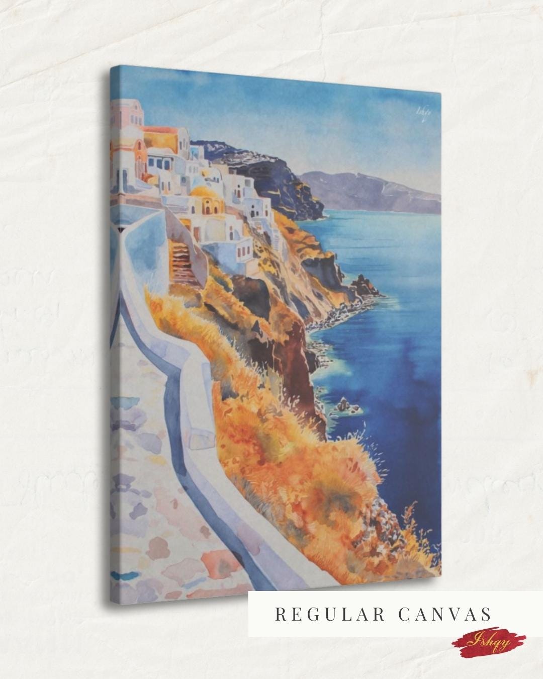 Santorini Serenity - IshqyBusiness