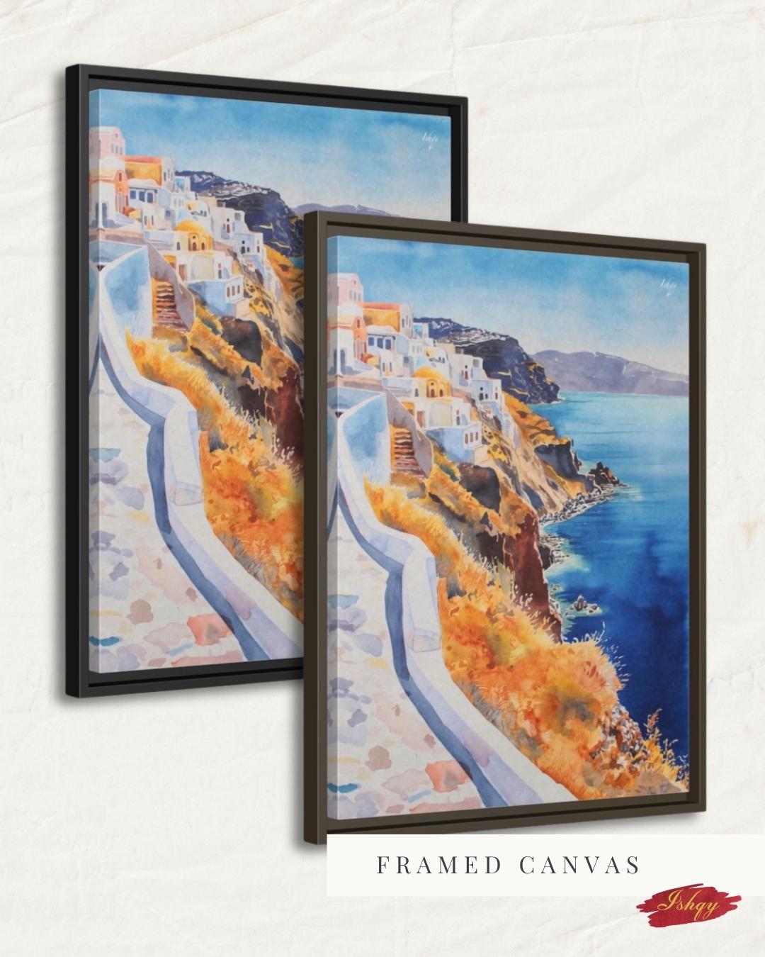 Santorini Serenity - IshqyBusiness