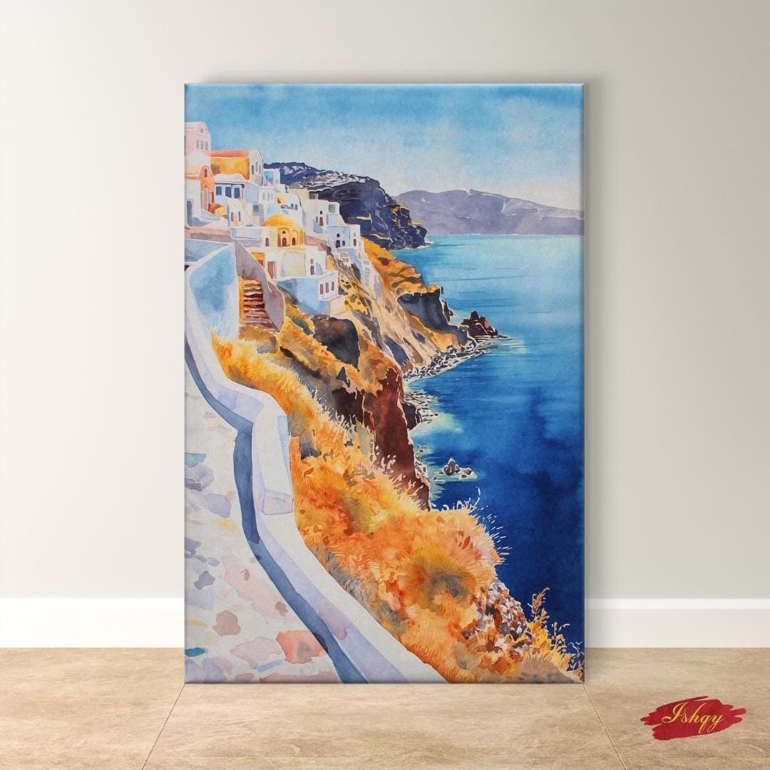 Santorini Serenity - IshqyBusiness