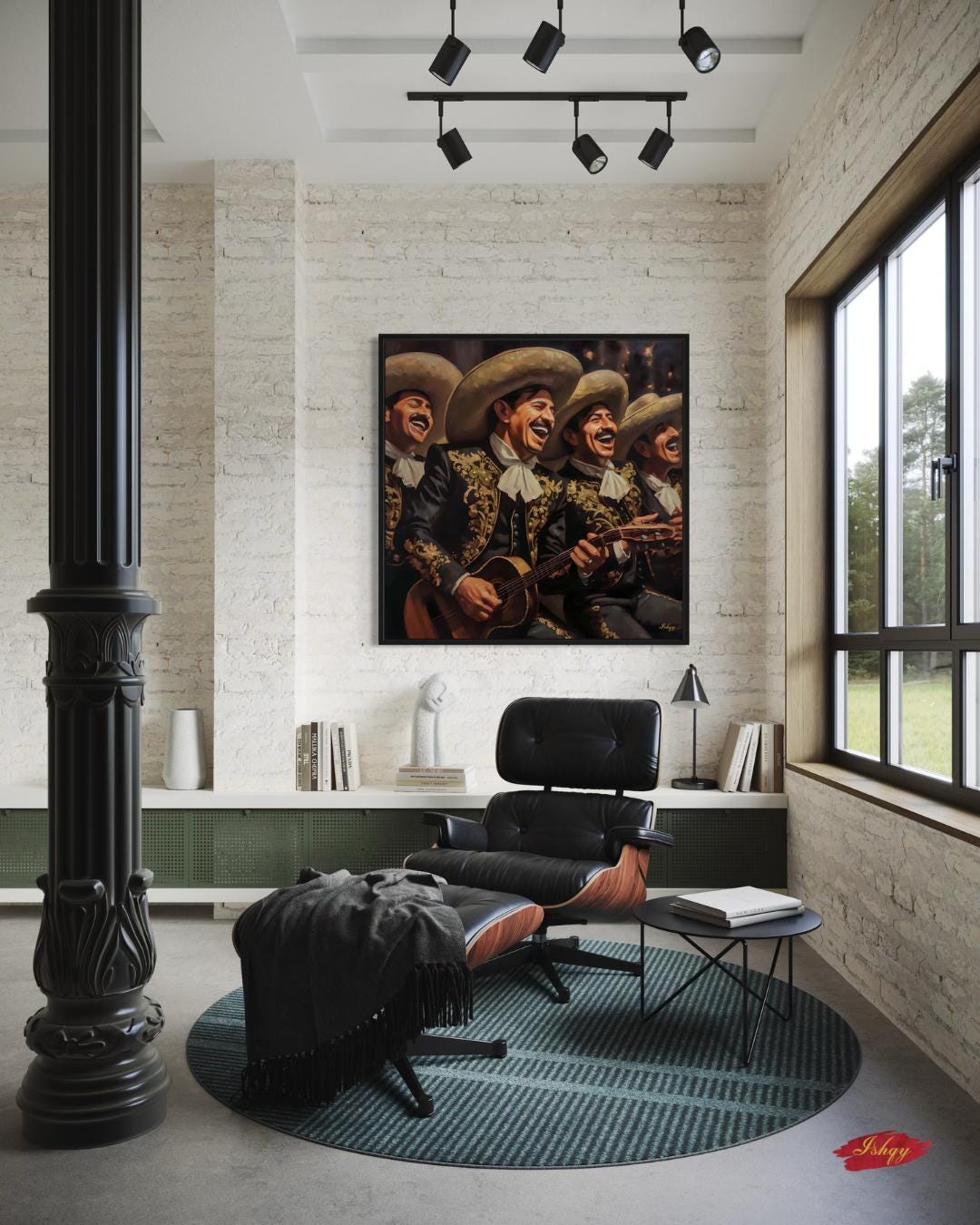 Mariachi Painting Print, Mexican Music Art - Framed Canvas, Mariachi Decor, Cultural Wall Art, Home Decor, Unique Gift, Latin Music Poster