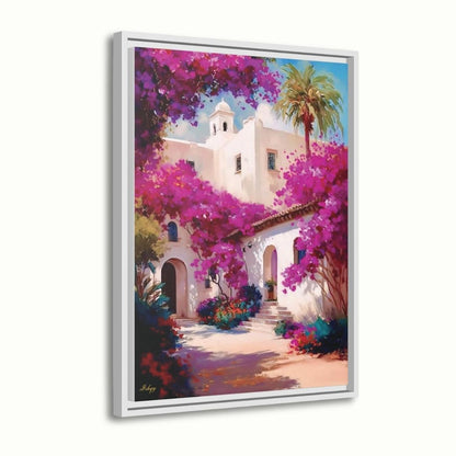 Mexican Art for Wall Hacienda Painting Mexican Wall Art Canvas Wall Art Framed Canvas Print Hacienda Decor Extra Large Housewarming Gift