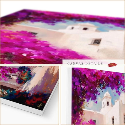 Mexican Art for Wall Hacienda Painting Mexican Wall Art Canvas Wall Art Framed Canvas Print Hacienda Decor Extra Large Housewarming Gift