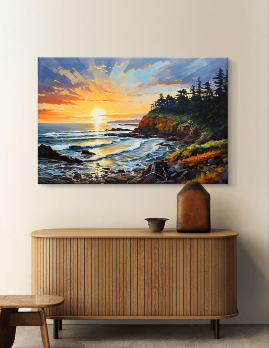 Depoe Bay Sunrise - IshqyBusiness