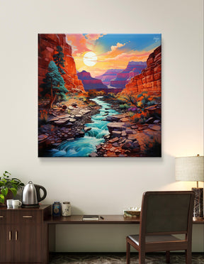 Canyon Sunrise - IshqyBusiness