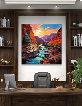 Canyon Sunrise - IshqyBusiness