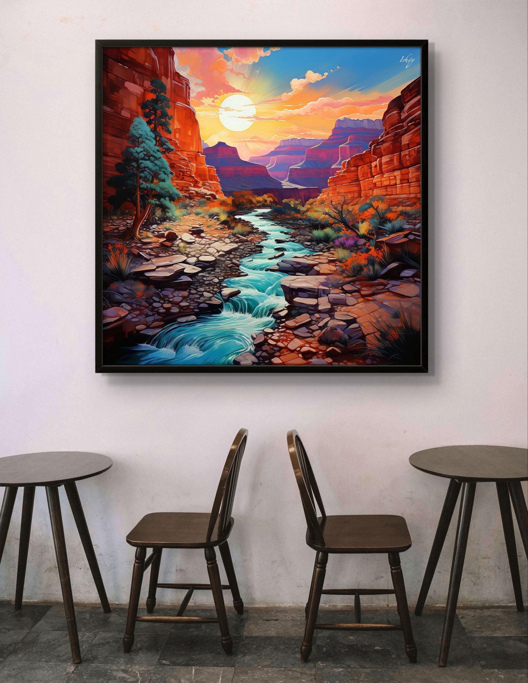 Canyon Sunrise - IshqyBusiness