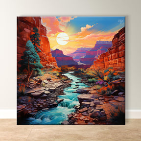 Canyon Sunrise - IshqyBusiness