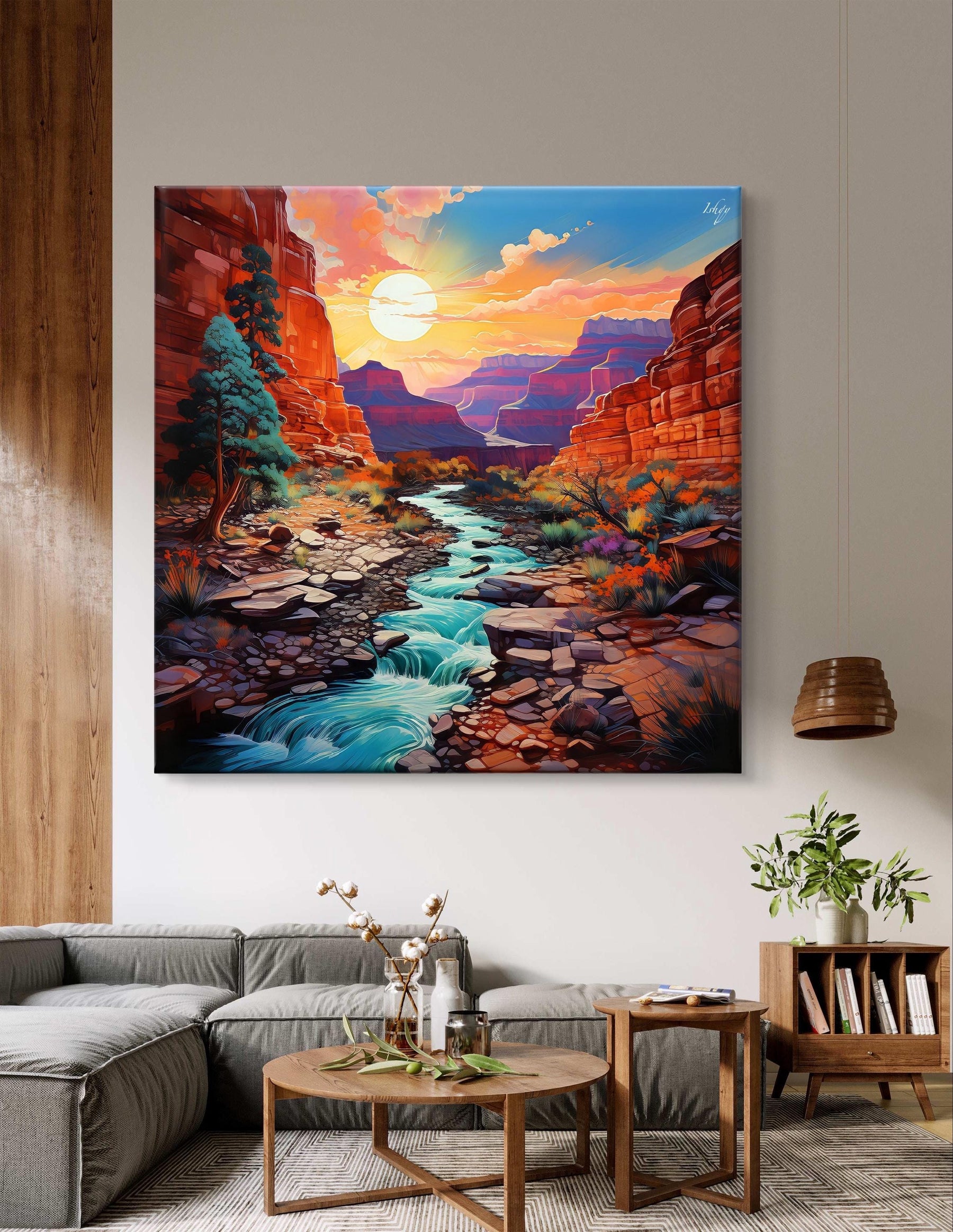 Canyon Sunrise - IshqyBusiness