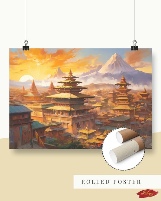 Kathmandu Twilight - IshqyBusiness