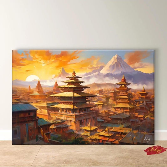 Kathmandu Twilight - IshqyBusiness