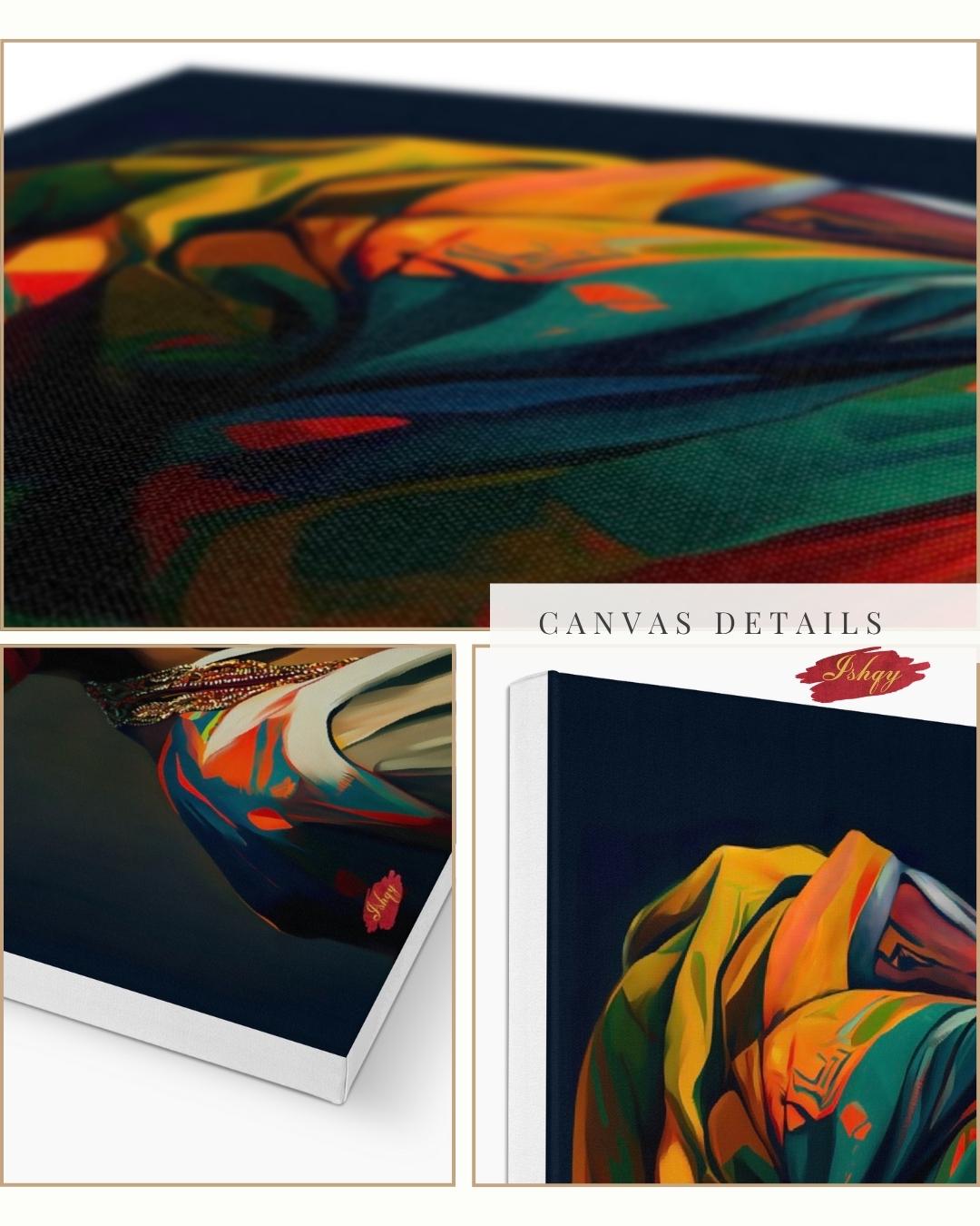 African Woman Wall Art Print, Vibrant Headwrap Canvas, Cultural Home Decor, Framed African Portrait, Black Woman Art, Tribal Wall Decor

Celebrate culture and elegance with this striking African woman canvas print, featuring a colorful headwrap and powerful profile. This artwork brings warmth, identity, and sophistication to your walls — perfect as home decor or a meaningful gift. Ideal for living rooms, bedrooms, or offices.
