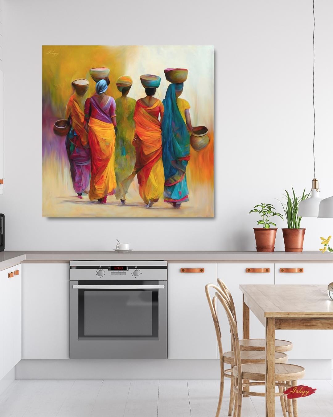 Mexican Wall Art, Charro Painting Print, Sombrero Man Art, Cultural Canvas, Framed Mexican Decor, Fiesta Wall Art, Traditional Mexico Print.&nbsp;Laado | Indian Women in Sarees Wall Art Print | Rural India Canvas | IshqyBusiness