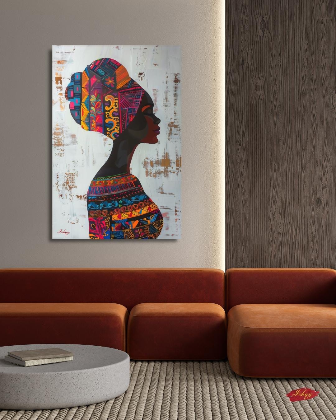 Puerto Rican Woman Wall Art, Caribbean Heritage Canvas Print, Large Framed Latin America Decor, San Juan Travel Gift, Vibrant Boricua Painting