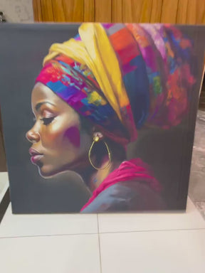 Nigerian Woman Art